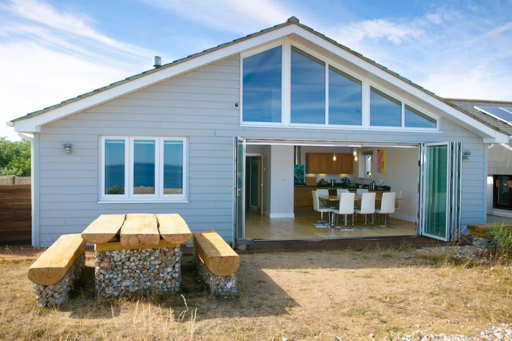 Wow I'M Living On The Beach. Luxury 4 Bed Sleeps 8 파감 외부 사진